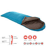 Спальний мішок Grand Canyon Utah 205 -3°C Caneel Bay Left (340012), фото 3