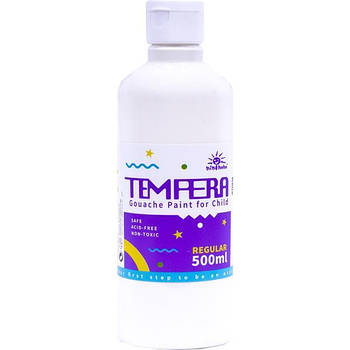 Темперна фарба Gouache 500мл 464 White Фарба для творчості