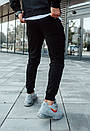Спортивні штани з вишитим лого Staff black logo, фото 3