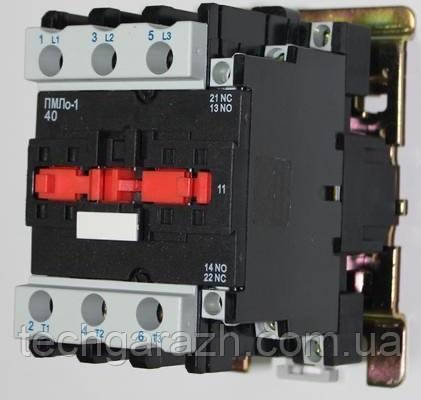Контактор магнітний пускач модульний ElectrO ПМЛо-1-40 230В AC3 1NО+1NC