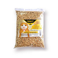 Гігієнічна підстилка для гризунів TerriX 1-3 мм 2 л / Буковий наповнювач для тварин, фото 3