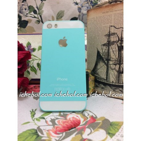 Чохол пластик Жовтий із логотипом на IPhone 4/4S