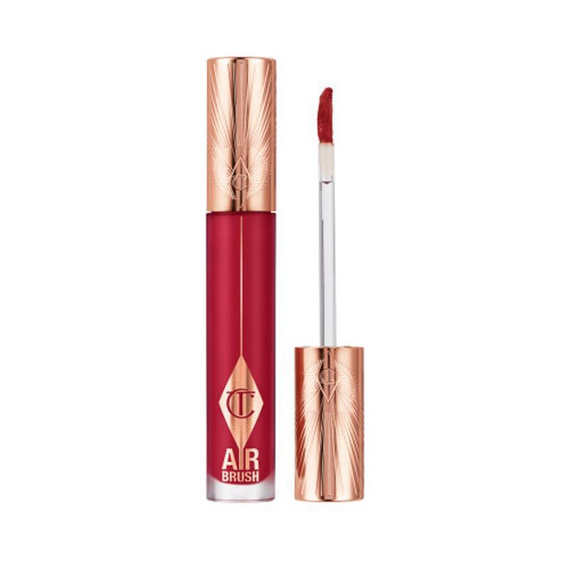 Рідка матова помада Charlotte Tilbury NEW! Airbrush Flawless Lip Blur - Ruby Blur (6.8 ml), фото 1