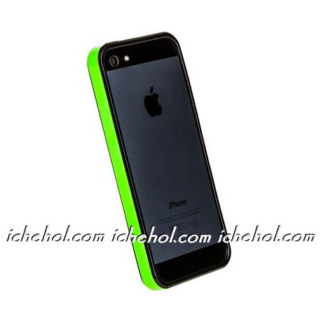 Бампер SGP Neo Hybrid EX Slim Black/Silver для iPhone 5/5S