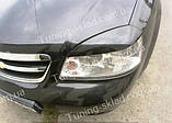 Вії Шевроле Лачетті седан (накладки на передні фари Chevrolet Lacetti sedan), фото 4