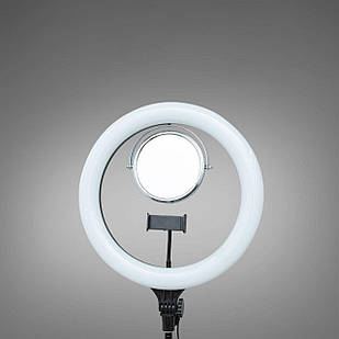 Селфі лампа кільцева 38 см без штатива з дзеркалом D-SL-LC-27