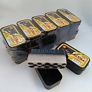 Губка пропитка для взуття Акура ACURA чорна міні, фото 4