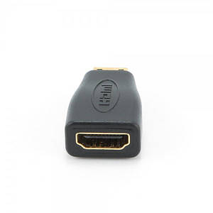 Адаптер Cablexpert HDMI — mini-HDMI, (M/F), Black (A-HDMI-FC)