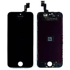 Дисплей Apple iPhone 5S SE з тачскріном чорний оригінал Китай