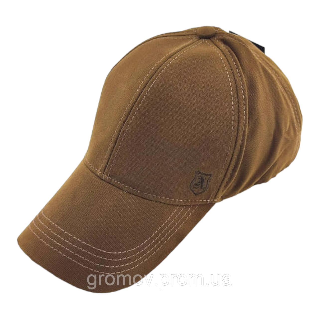 Кепка бейсболка чоловіча Atrics 56-59 розмір котонова звичайний розмір хакі (ББ456), фото 1