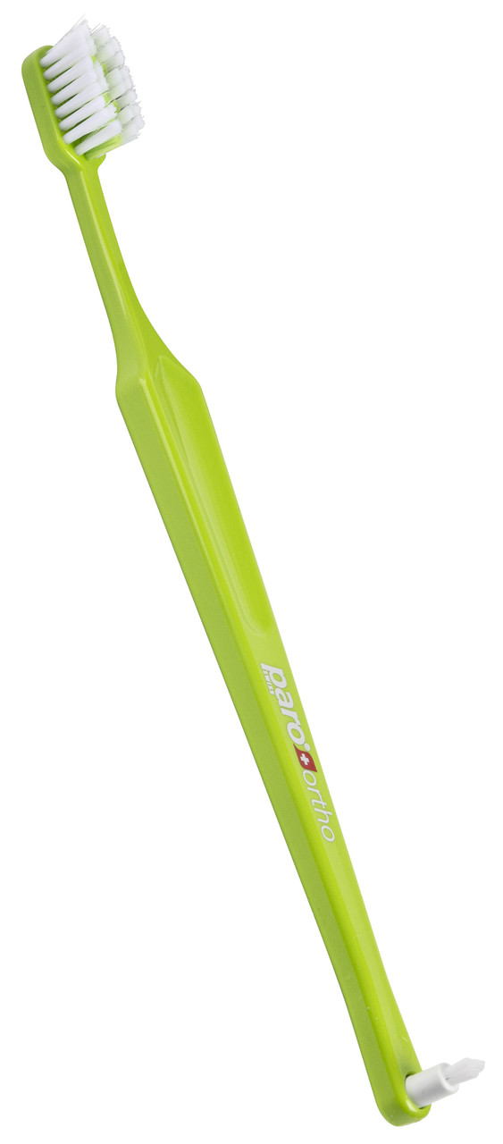Ортодонтична зубна щітка для брекетів paro® ortho brush, м'яка