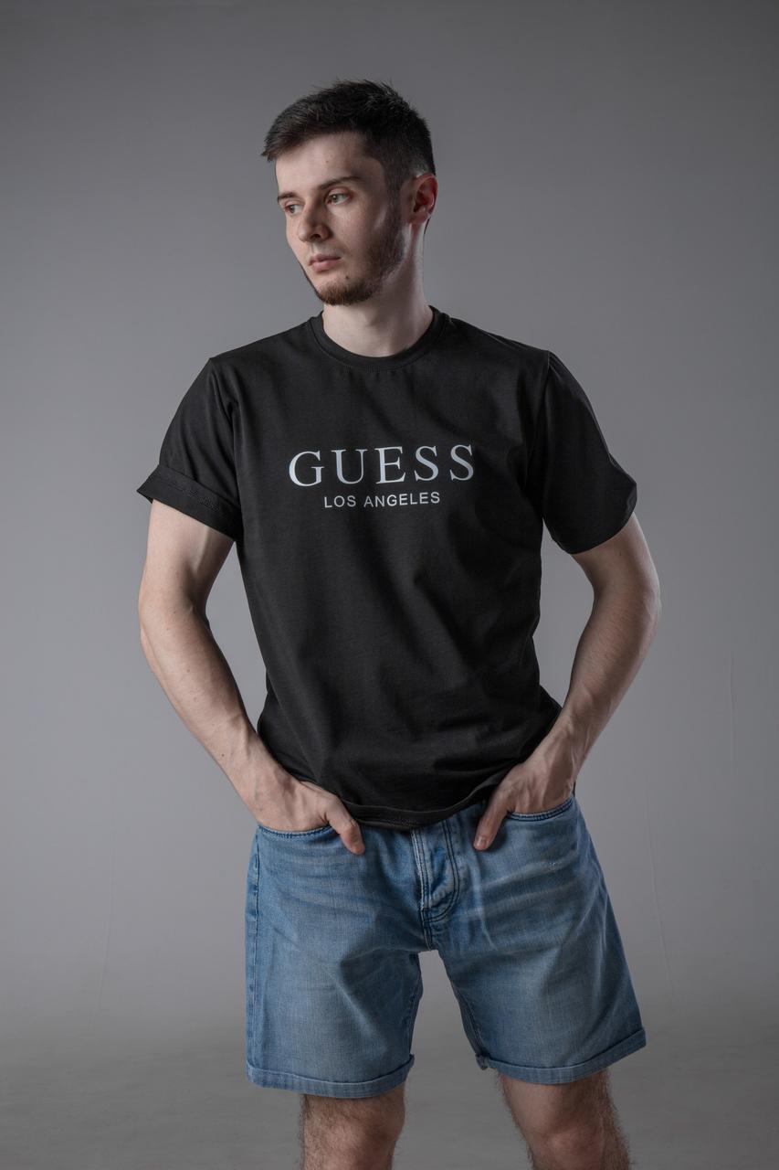 Чоловічі футболки Літо Guess. Чоловічі футболки спортивні Гесс. Футболка чоловіча з принтом