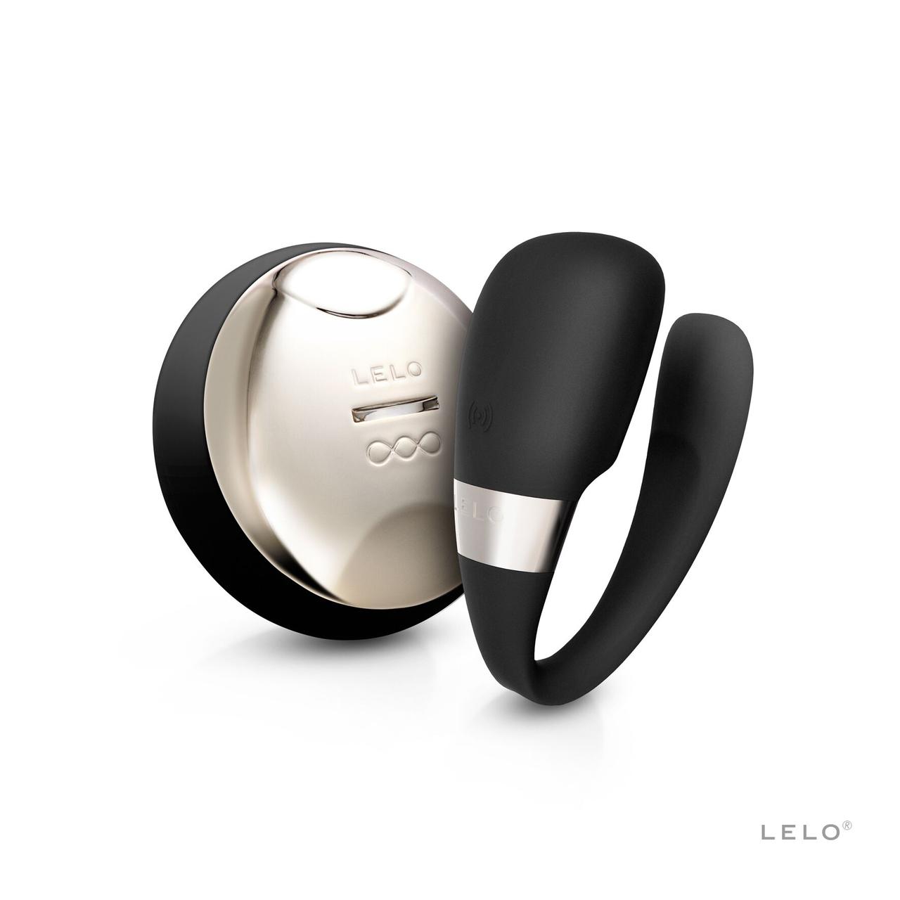 Вібратор для пар LELO Tiani 3 Black, 2 мотори, пульт ДК - SO8114, фото 1