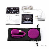 Вібратор для пар LELO Tiani 3 Deep Rose, 2 мотори, пульт ДК - SO8116, фото 2