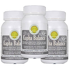 Капха Баланс (Kapha Balance, Holistic Herbalist), 180 таблеток