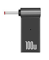 USB Type-C адаптер DC 3.5×1.35 для зарядки ноутбука 100W от повербанка USB или зарядки PD