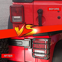 Кришка захисту заднього ліхтаря JK Wrangler, Amazon, Німеччина, фото 6