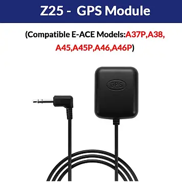 Антена GPS Z25 для дзеркала відеореєстратора E-ACE A37 A37P A38 A45 A45P Роз'єм 3.5 мм (толстий штекер AUX)