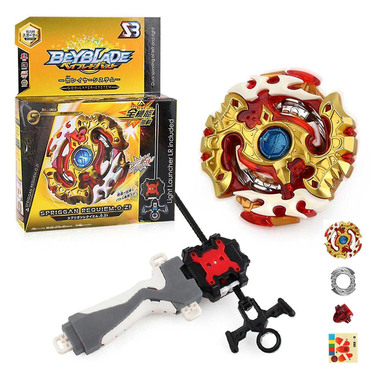 Beyblade Spriggan Requiem S3 B100 Вовчок бейблейд Спрайзен Реквієм B-100 з пусковим пристроєм, фото 1