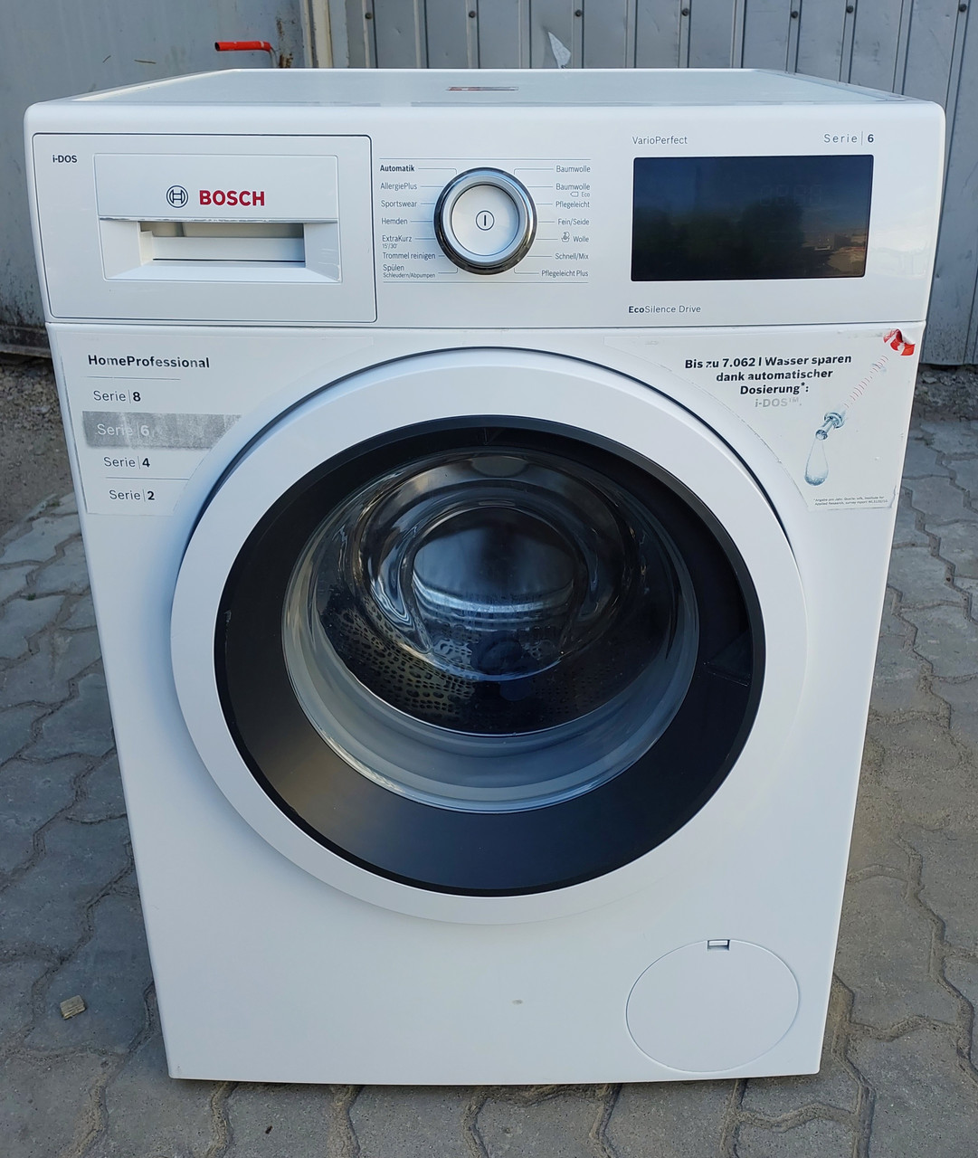 Пральна машина Бош Bosch WAT 286V0 i-Dos 9кг А+++ сенсорна інвертор, фото 1