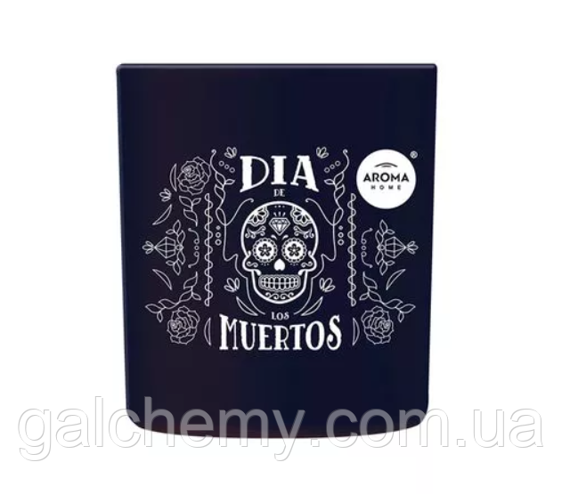 Ароматична свічка Dia De Los Muertos, Black Oud (150 г) ТМ Aroma Home