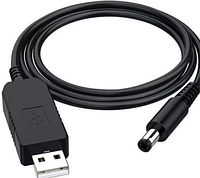 USB to DC для роутера с 5v на 9v 0.6A 5.5х2.1 mm