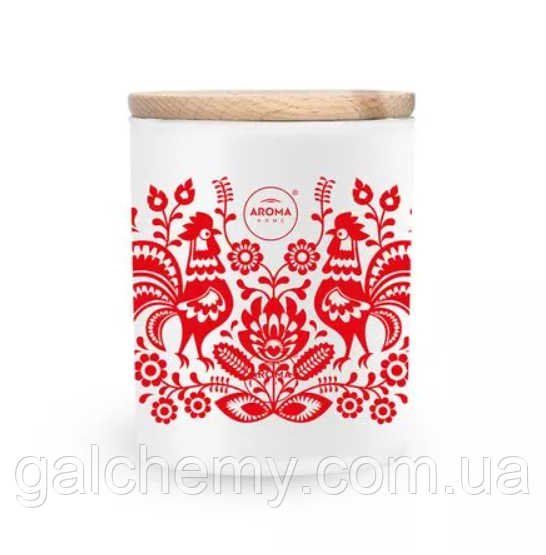 Ароматична свічка I love Poland, Квітка маку (150 г) ТМ Aroma Home