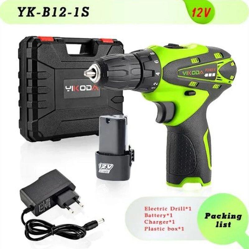 Шуруповерт акумуляторний Yikoda Yk-b12