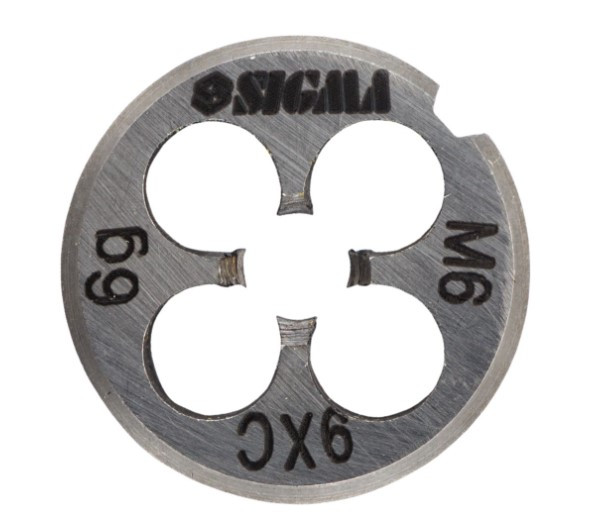 Плашка ручна, М6х1,0мм. Sigma 1604171