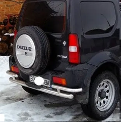 Захист заднього бампера дуга Suzuki Jimny 1998-2005 2005+ кенгурятник дуги бічний захист пороги