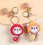 Набір для валяння з вовни ведмежа Сюн Цзюцзю Монстр + інструменти + брелок, фото 4