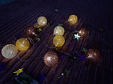 Гірлянди Кулі, прикраси для декору, на батарейках, фото 7