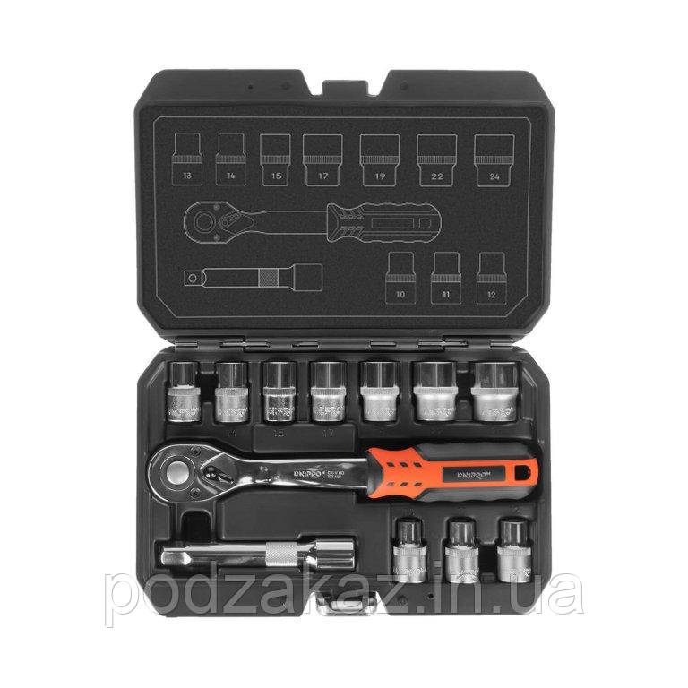 Набір інструментів Dnipro-M ULTRA Super Lock 1/2" 12 шт. HLZ