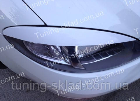 Вії Шевроле Лачетті Хетчбек (накладки на передні фари Chevrolet Lacetti hatchback), фото 1