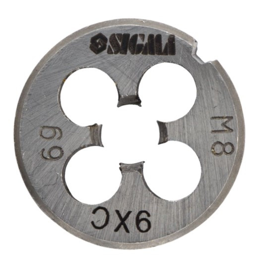 Плашка ручна, М8х1,25мм. Sigma 1604211, фото 1