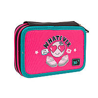 Шкільний пенал твердий YES HP-01 подвійний Lovely Smile