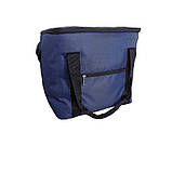 Термосумка для продуктів, сумка-холодильник 30 літрів з акумуляторами холоду в комплекті, фото 2