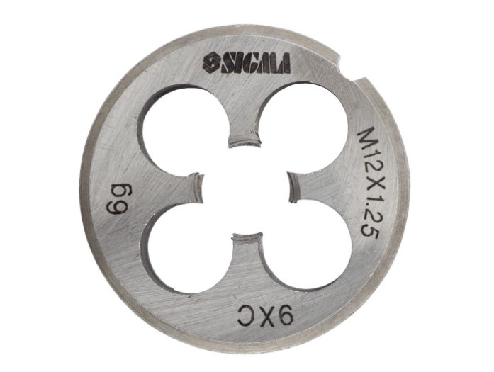 Плашка ручна, М12х1,25мм. Sigma 1604331