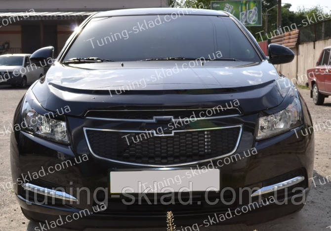 Купить Реснички Шевроле Круз (накладки на передние фары Chevrolet Cruze ...