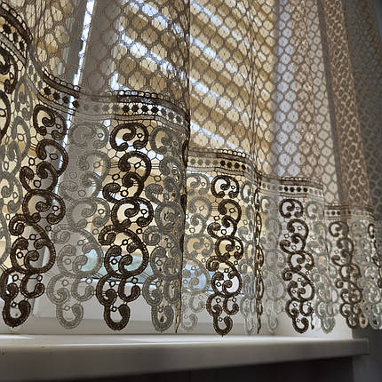 Сітка з макраме пряма для кухні, коридору, прихожої, фото 1