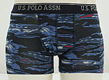 Набір чоловічих трусів S-36 сірий,синій Polo 21050, фото 3