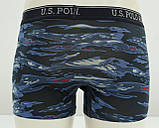 Набір чоловічих трусів S-36 сірий,синій Polo 21050, фото 4
