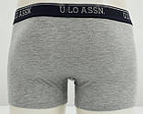 Набір чоловічих трусів S-36 сірий,синій Polo 21050, фото 8