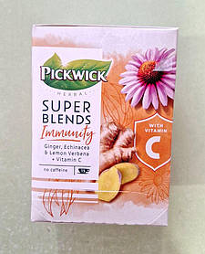 Чай Pickwick Super Blends Immunity 15 пакетів трав'яний