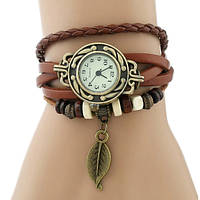Женские часы CL Owl Brown Наручные женские часы Кварцевые Часы на руку Модные женские часы