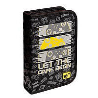 Шкільний пенал твердий YES одинарний HP-04 Game