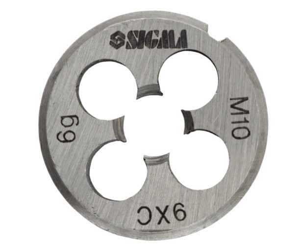 Плашка ручна, М10х1,5мм. Sigma 1604281, фото 1
