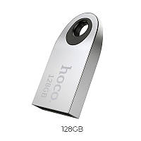 USB Флеш Hoco UD9 128 Gb USB 2.0 Original  ⁇  Флеш Накопичувач Hoco 128Gb UD9 Silver