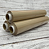 Крафт папір у рулонах бурий 50 м/42 см широкий крафтовий папір пакувальний коричневий, фото 2