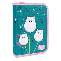 Шкільний пенал твердий YES одинарний HP-04 Dandelion Cats